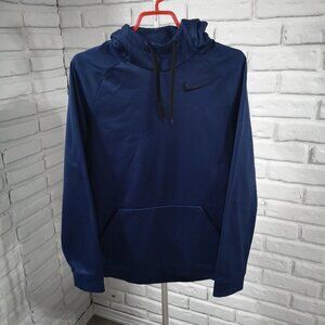 Nike Dri - Fit Ladies Navy Fleece Lined Scuba Hoodie